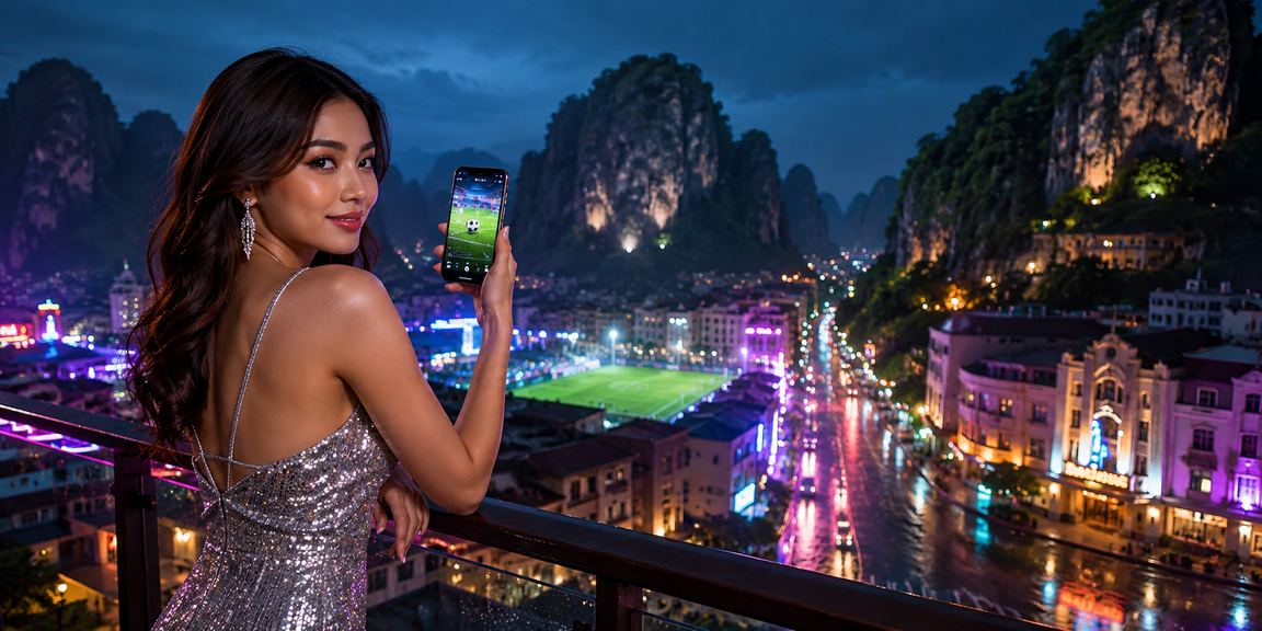 Pengguna Ipoh menyemak odds perlawanan bola sepak terkini melalui 1330